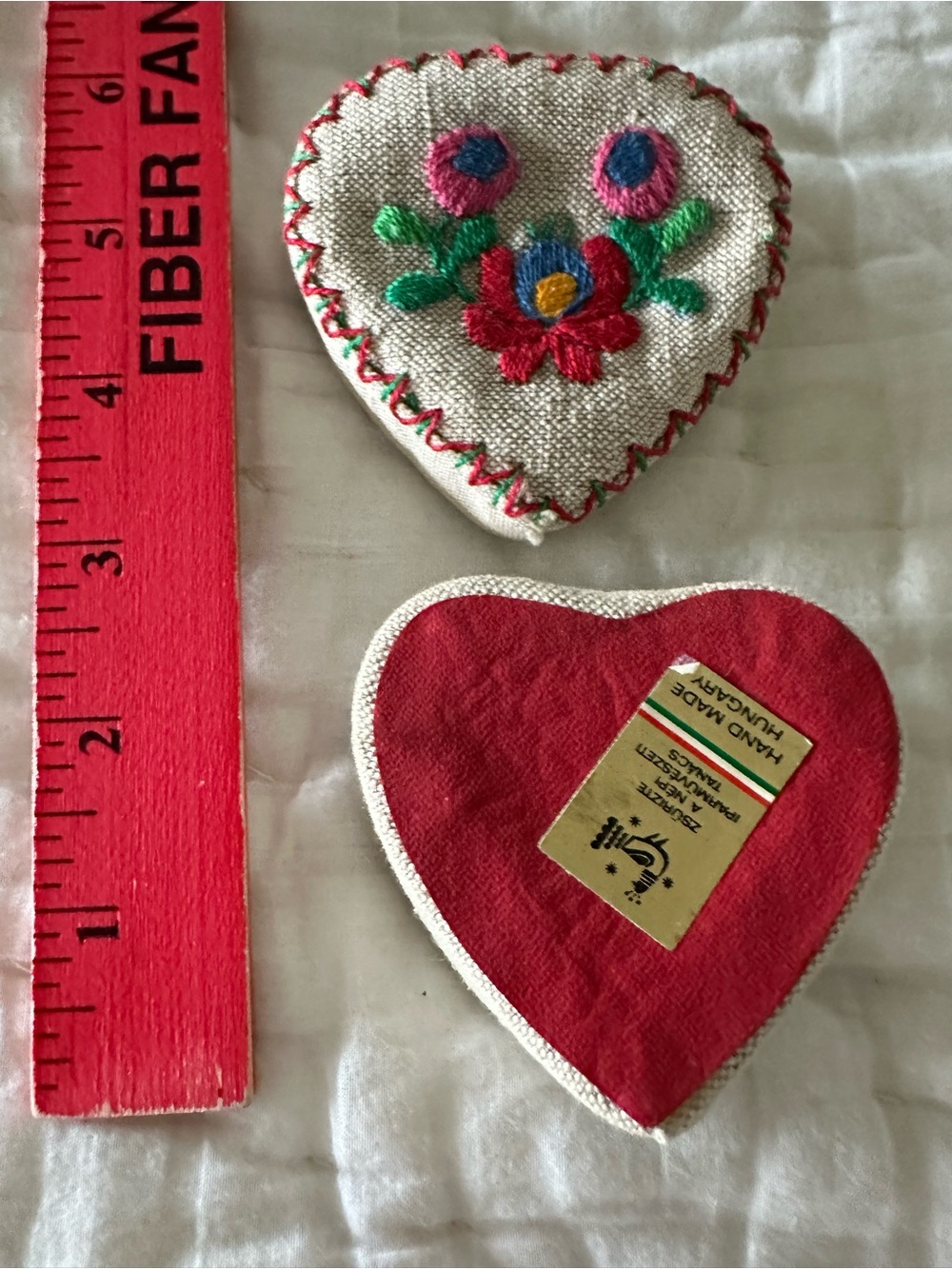 Hungarian Embroidered Trinket Box